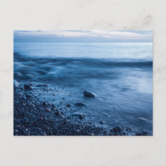 Abend Postkarte (Vorderseite)