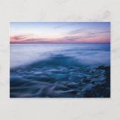 Abend Postkarte (Vorderseite)