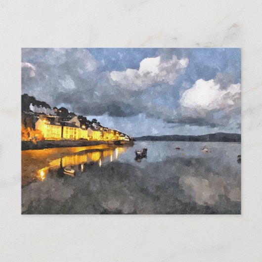 ABEND POSTKARTE (Vorderseite)