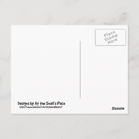 Abend Postkarte (Rückseite)