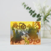 Abend Postkarte (Stehend Vorderseite)