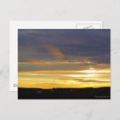 Abend Postkarte (Vorne/Hinten)