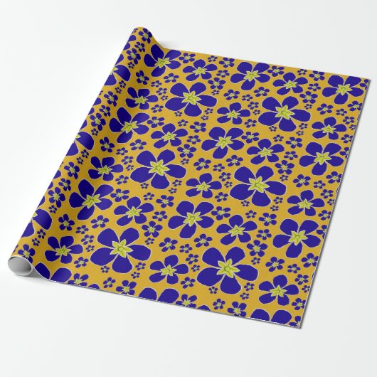 Abend Primrose Design Wrapping Paper Geschenkpapier (Ungerollt)