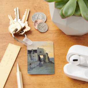 Abend, Pueblo of Walpi von Marion Kavagh Wachtel Schlüsselanhänger