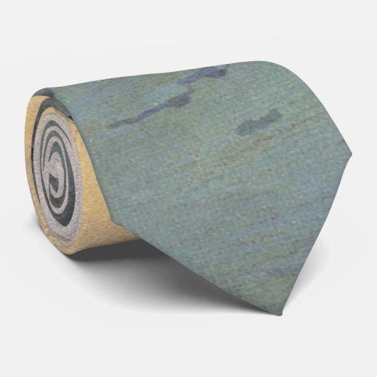 Abend, Pueblo von Walpi von Marion Kavagh Wachtel Krawatte (Gerollt)