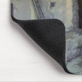 Abend, Pueblo von Walpi von Marion Kavagh Wachtel Mousepad (Ecke)