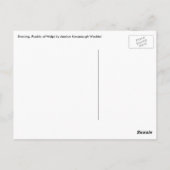 Abend, Pueblo von Walpi von Marion Kavagh Wachtel Postkarte (Rückseite)