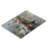Abend Reflections im Kreml-Notebook Notizblock (Linke Seite)