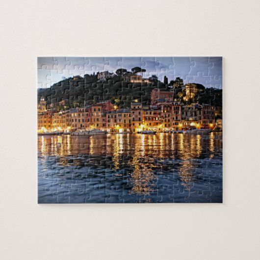 Abend Reflections von Portofino - 8x10 - 110 pc Puzzle (Horizontal)