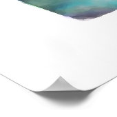 Abend-Reflexionen, Druck Poster (Ecke)