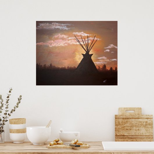 Abend Rescue Poster (Küche)