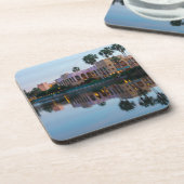 Abend Resort Reflection Getränkeuntersetzer (Linke Seite)