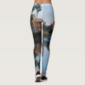 Abend Resort Reflection Leggings (Rückseite)