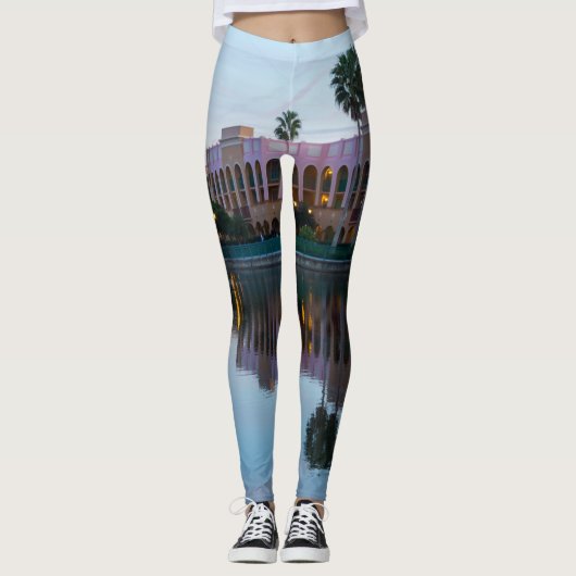 Abend Resort Reflection Leggings (Vorderseite)
