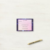 Abend Review - Post-It-Notes Post-it Klebezettel (Auf Schreibtisch)