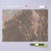 Abend, Rind Watering Samuel Palmer Seidenpapier (Handwerk)