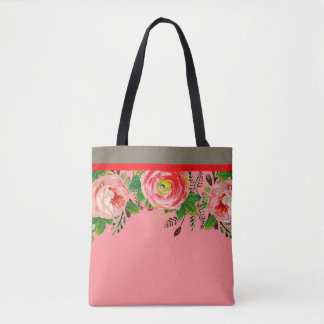 Abend Rose Erröten Tasche