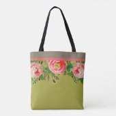 Abend Rose Springtime Tasche (Rückseite)