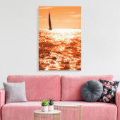 ABEND SAIL 16x24 Leinwanddruck (Insitu (Wohnzimmer))