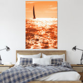 ABEND SAIL 32x48 Leinwanddruck (Insitu (Schlafzimmer))