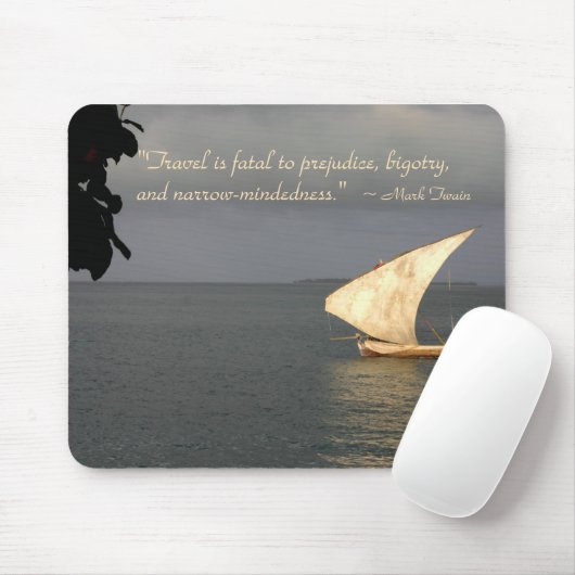 Abend Sail - Mousepad (Mit Mouse)
