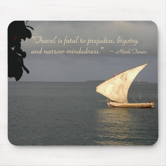 Abend Sail - Mousepad (Vorne)