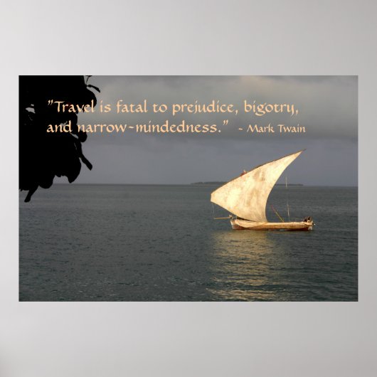 Abend Sail Poster (Vorne)