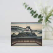 Abend Sakura: Kiyamachi Postkarte (Stehend Vorderseite)