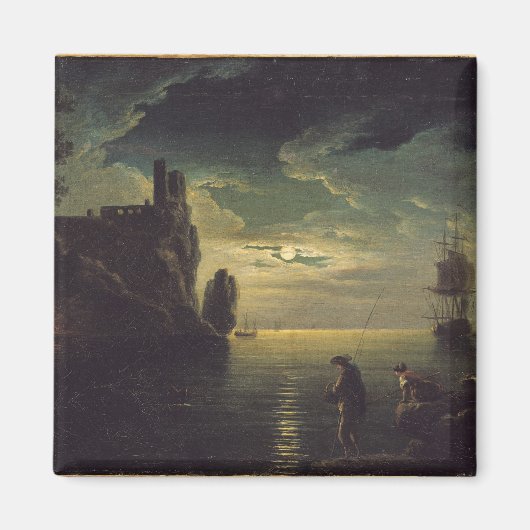 Abend Seascape Magnet (Vorne)