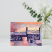 Abend Shadows Postkarte (Stehend Vorderseite)
