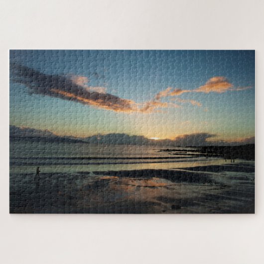 Abend, Silberstreifen Puzzle (Horizontal)