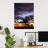 Abend Skies Poster (Heimbüro)