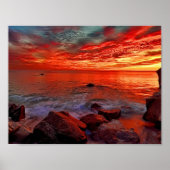 Abend Sky Beauty Poster (Vorne)