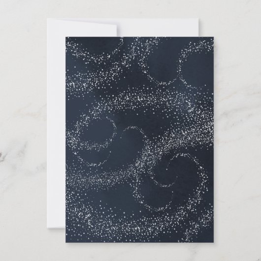 Abend Sky Candle Mason Jars Backyard Party Einladung (Rückseite)