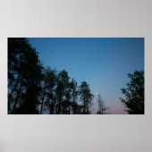 Abend Sky Over Elk Lake, Michigan Poster (Vorne)