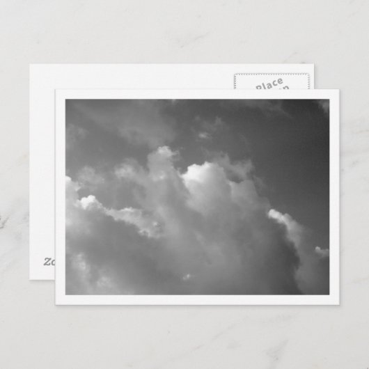 Abend Sky Postkarte (Vorne/Hinten)