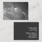 Abend Sky Visitenkarte (Vorne/Hinten)