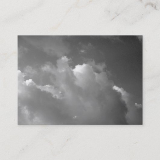 Abend Sky Visitenkarte (Vorderseite)