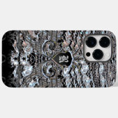 Abend Sophie Uptown Girly Monogram Case-Mate iPhone Hülle (Rückseite (Horizontal))