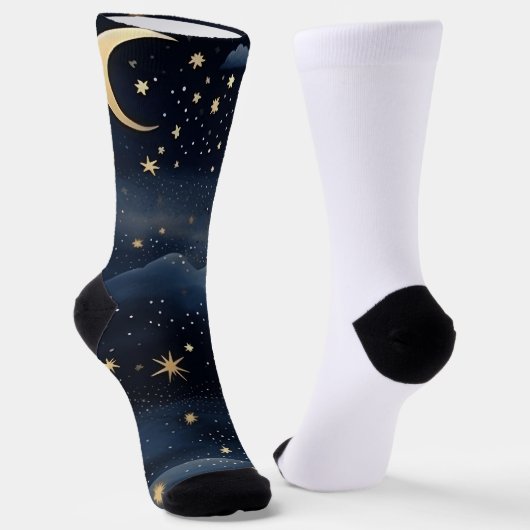 "Abend Sox", Art Socks Socken (Gewinkelt)