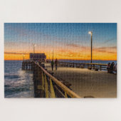 Abend Spaziergang auf Balboa Pier Puzzle (Horizontal)