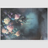 Abend-Spaziergang, Humming-Vogel und Ätherische Seidenpapier (Vorderseite)