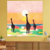 Abend Spazio -1 Leinwanddruck (Insitu (Wohnzimmer))