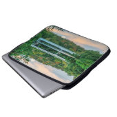 Abend Springfield - Die Ruhe Laptopschutzhülle (Vorne Knopf)
