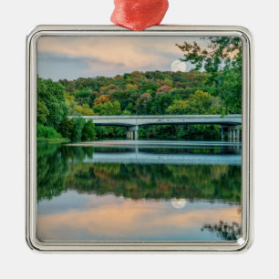 Abend Springfield - Die Ruhe Ornament Aus Metall