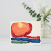 Abend Star 2 | Georgia O'Keeffe | Postkarte (Stehend Vorderseite)