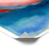 Abend Star | Georgia O'Keeffe | Poster (Ecke)