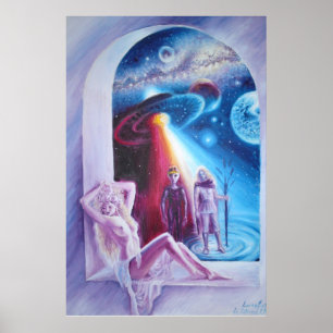 Abend Star Poster