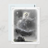 Abend Star Postkarte (Vorne/Hinten)