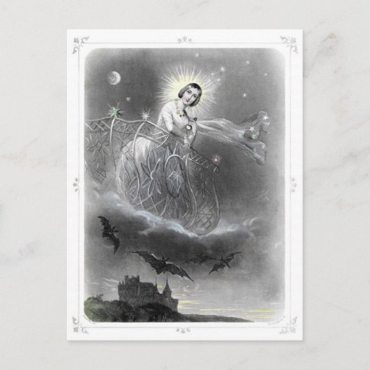 Abend Star Postkarte (Vorderseite)